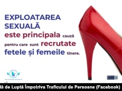 Agenția Națională de Luptă Împotriva Traficului de Persoane are o campanie de informare privind metoda Lover Boy de recrutare a victimelor traficului de persoane.