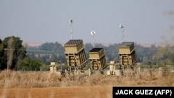 Ізраїльська протиракетна система «Залізний купол» напоготові, 12 жовтня 2023 року