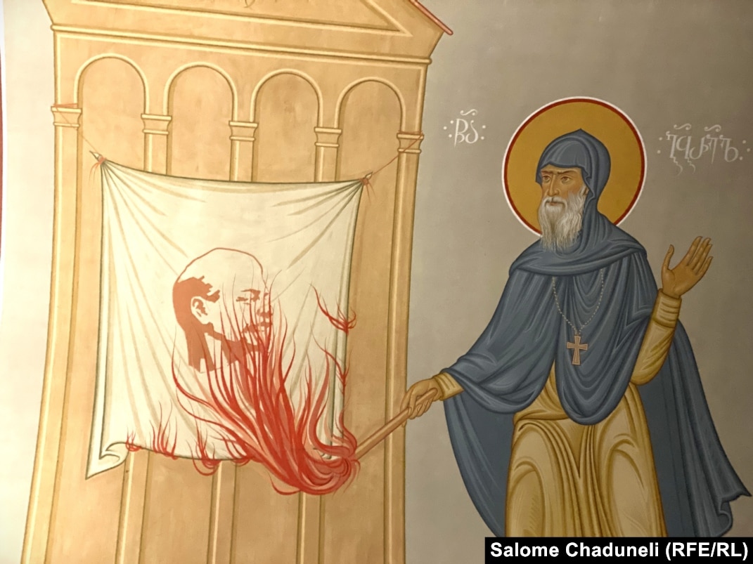 Lenin In Hell: The Communists Depicted Burning In Georgia's Churches
