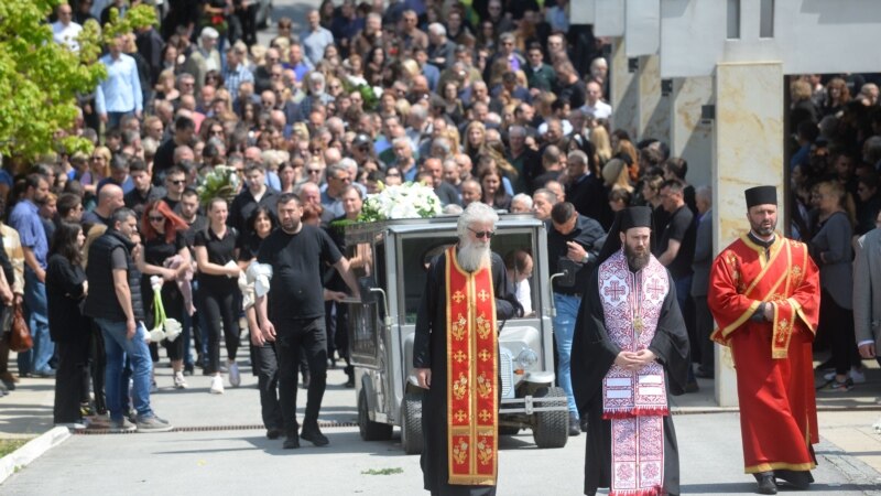 U Beogradu sahranjen školski čuvar, žrtva masovnog ubistva
