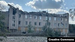 Руйнування внаслідок російської агресії в Бериславі, архівне фото