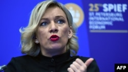 Portparolka Ministarstva spoljnih poslova Ruske Federacije Marija Zaharova (foto-arhiv)