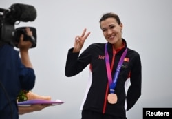 Atleta Sardan Trofimova, reprezentând Kîrgîzstanul, a câștigat medalia de bronz la Jocurile Asiatice de la Hangzhou în 2022.