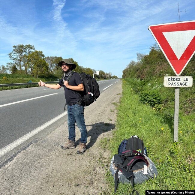 Përpjekja e parë për auto-stop në Francë.