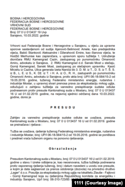 Prijenos prava na eksploataciju preispitivao je Vrhovni sud Federacije BiH.