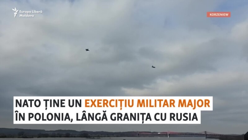 „Transmitem un mesaj”. NATO organizează exerciții militare de amploare în Polonia, lângă granița cu Rusia