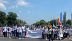 Miting de proporții al profesorilor în București. Au mers la Guvern și la Cotroceni