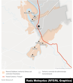 Locuitorii satelor Molovata Nouă, Cocieri, Coșnița, Doroțcaia și Pârâta dețin 9.500 de hectare după traseu, dintre care 6.500 de hectare sunt terenuri agricole.