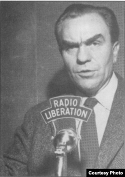Владимир Юрасов, первый штатный сотрудник "Свободы", принятый на работу в 1952 году
