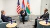 U.S. - U.S. Secretary of State Antony Blinken hosts talks between the Armenian and Azerbaijani foreign minsters in Arlington, Virginia, May 4, 2023.