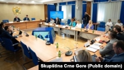 Sa sjednice Odbora za ekonomiju, finansije i budžet Skupštine Crne Gore, 30. jul 2024.