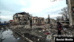 Зруйнований будинок в Новогродівці Донецької області, 8 грудня 2023 року, фото ілюстративне