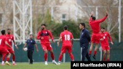 اولین تمرین تیم ملی فوتبال ایران در سال ۱۴۰۲ به سرمربی‌گری امیر قلعه‌نویی
