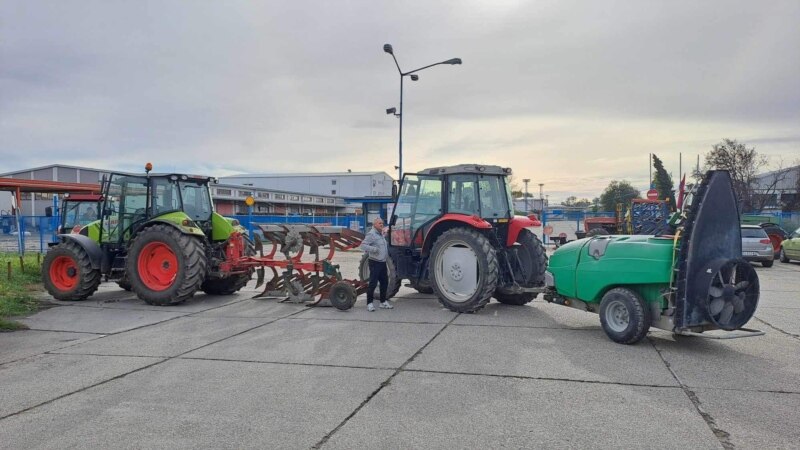 Protest poljoprivrednika u Srbiji 