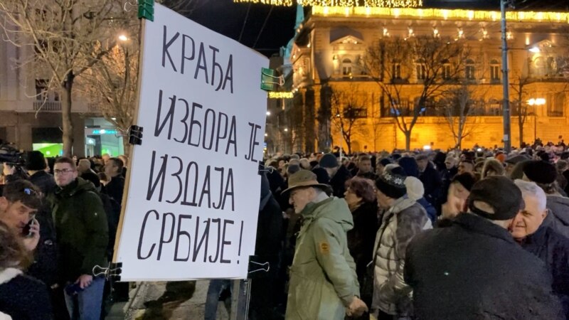 'Ako ovu borbu ispustimo, nikada više izbora neće ni biti': Novi protest dela opozicije u Beogradu