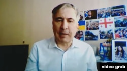 Mihail Saakașvili a participat la o sesiune de judecată online în septembrie.