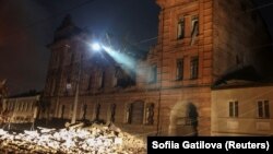 საილუსტრაციო ფოტო. რუსეთის სამხედრო ძალების შეტევის შედეგად დანგრეული სახლი ხარკოვში