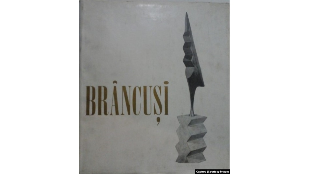 Coperta catalogului retrospectivei Brâncuși din 1970 de la Muzeul de Artă al RSR.