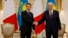 Токаев назвал "историческим" визит Макрона в Казахстан