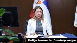 "Nama je veoma važno da sankcije NIS-u ne stupe na snagu", poručila je ministarka rudarstva i energetike Srbije Dubravka Đedović Handanović 