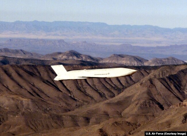 A JASSM in flight during testing in 2010. Bronk notes, however, that the missiles are &ldquo;too expensive and scarce to be used to destroy things at a sufficient scale to make a decisive difference on the battlefield. They are an enabler and a force multiplier, not a silver bullet.&rdquo; JASSM missiles are priced at around $700,000 each. &nbsp;
