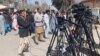 Journalist protest in Quetta (File photo)