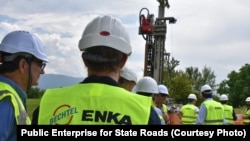 Obilježavanje početka izgradnje autoputeva na koridorima 8 i 10d, koje gradi konzorcij "Bechtel-Enka", maj 2023.