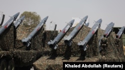 Rakete na parati jemenskih pobunjenika Huta, 21. septembar 2023.