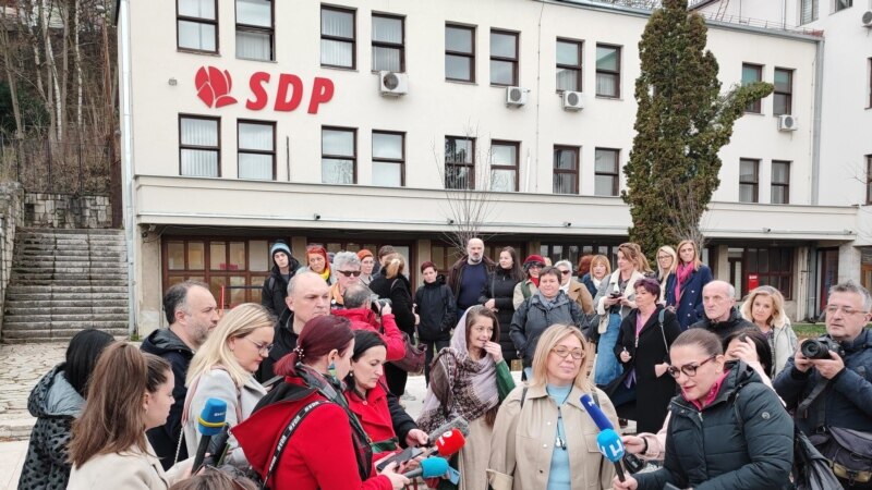 Protest u Sarajevu zbog prijedloga SDP-a da ministar bude Kenan Magoda