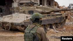 Израелски войник в Ивицата Газа, 1 декември 2023 г.