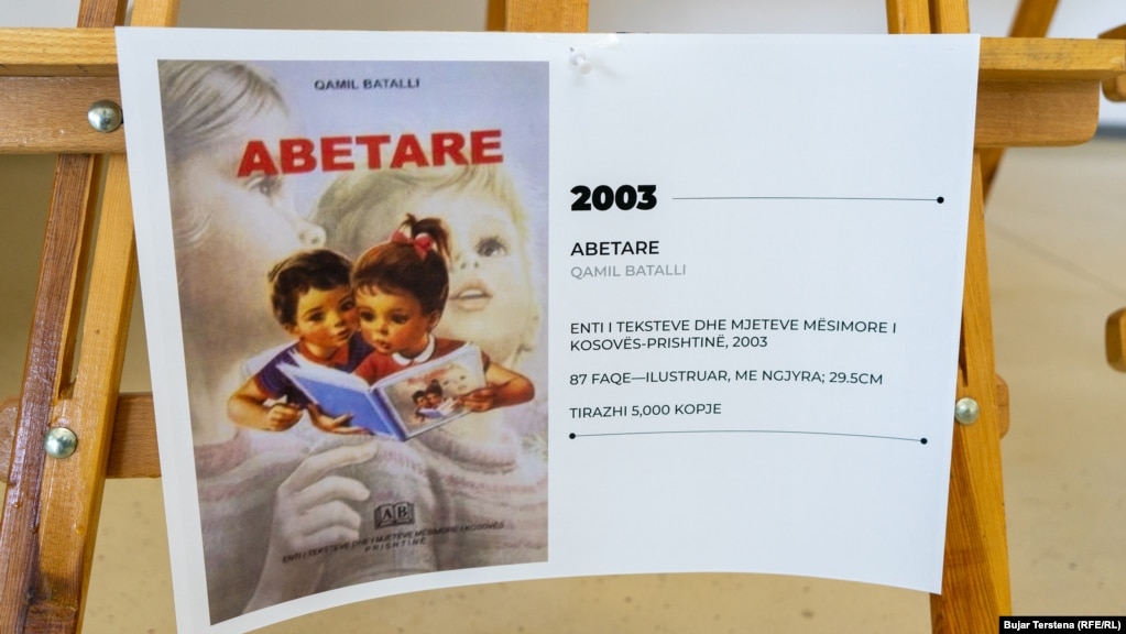 Abetarja e botuar në vitin 2003 nga Enti i Teksteve Mësimore i Kosovës.