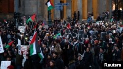 Propalestinske demonstracije u Berlinu, 4. novembar 2023.