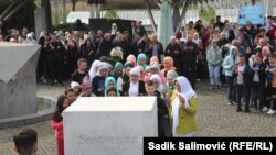 Obilježavanje Dana nezavisnosti BiH odavanjem počasti žrtvama genocida u Srebrenici, Potočari, Srebrenica, 1. mart 2024. godine 