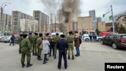 Пожар в ФСБ, 16 марта