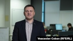 Nicolae Panfil, expert Promo Lex, într-o vizită recentă la biroul Europei Libere din Chișinău