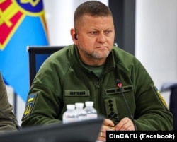 Главнокомандующий Вооруженными силами Украины генерал Валерий Залужный
