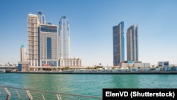 Вид на Hilton Dubai Al Habtoor City. ОАЭ, архивное фото