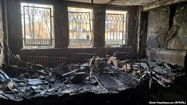 Пологовий будинок після ракетного удару, Дніпро, 3 січня 2024 року