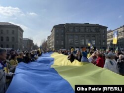 Акція на підтримку України. Берн, Швейцарія, 4 березня 2023 року