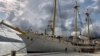Školski brod "Jadran" je jedno od bilateralnih pitanja Crne Gore i Hrvatske (fotografija 31. avgust 2023.)