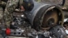 Обломки северокорейской ракеты в Украине