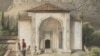 Раффе О. Дюрбе Хаджі Герая, 1837 рік. Остання велика споруда Криму, прикрашена орнаментом «сельджуцький ланцюг»