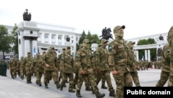 Уфадан Украинадагы сугышка җибәрелгән хәрбиләр