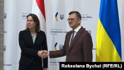 Міністри закордонних справ Нідерландів та України під час зустрічі у Києві