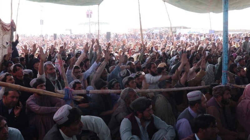 تحصن کننده گان منطقهٔ چمن در بلوچستان خواهان محاکمه عاملان تیر اندازی روز شنبه شدند 