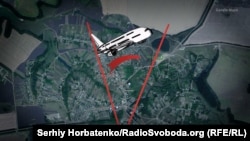 Реконструкція траєкторії Іл-76 перед падінням показує, що він рухався у протилежному від Бєлгорода напрямку на північний схід