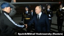 Вадим Красиков и Владимир Путин 