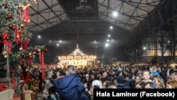 Mii se bucureșteni intră zilnic în Hala Laminor, la Târgul de Crăciun, Laminor Winter Winderland.