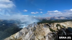 Požar na planini Zelengori, okolina Foče, BiH, 11. avgusta 2024.