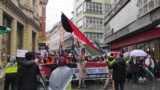 Bosnia and Herzegovina, Protests in Sarajevo against the war in Gaza, 7 January 2024.